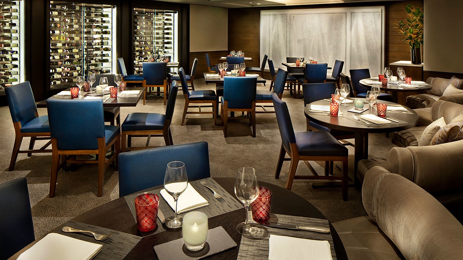 The Element 47 dining room